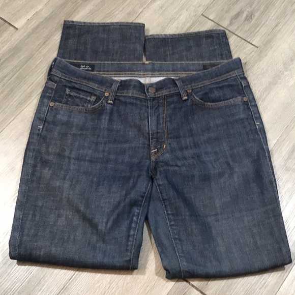 Citizens of Humanity Blue Elson Straight Leg Mid-Rise Jeans size 30 - Picture 7 of 11